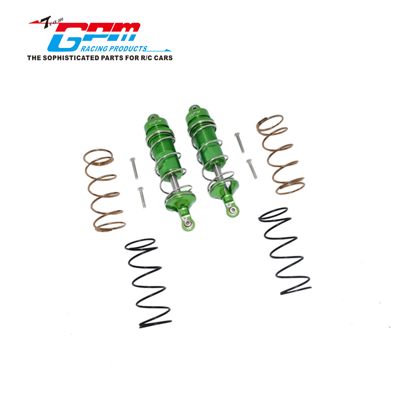 ALUMINUM FRONT THICKENED SPRING DAMPERS 107MM MAKS107F for ARRMA 1/10 KRATON 4X4 4S BLX ARA102690